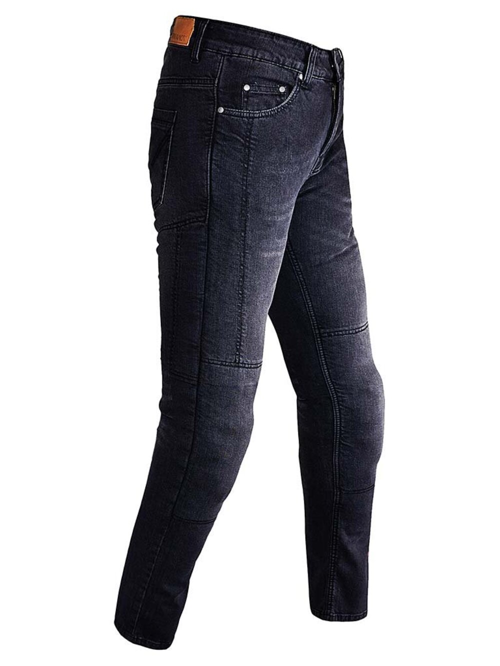 RIDERACT® Motorcycle Jeans Mens Black Biker Riding Pants